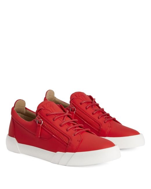 Giuseppe Zanotti Red The Shark 5.0 Low for men