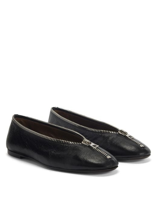 Giuseppe Zanotti Black Oraine Flat