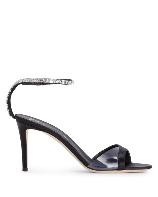 Giuseppe Zanotti Black Leeah Crystal