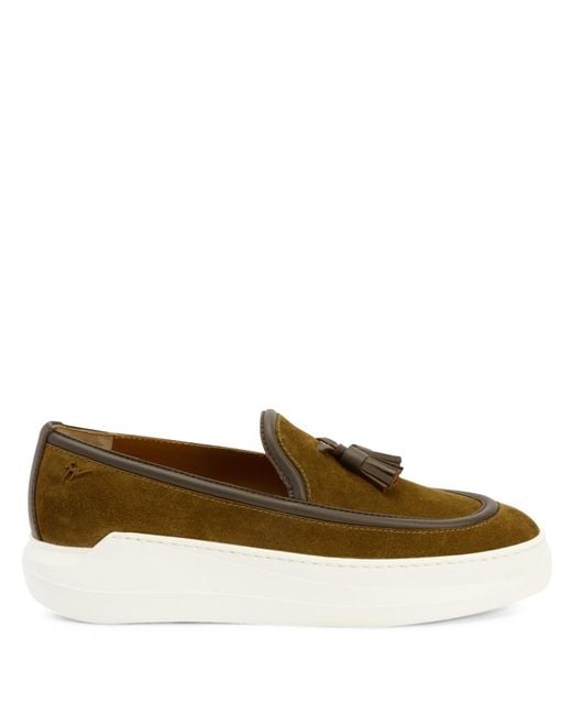 Giuseppe Zanotti Brown Conley Tassel for men