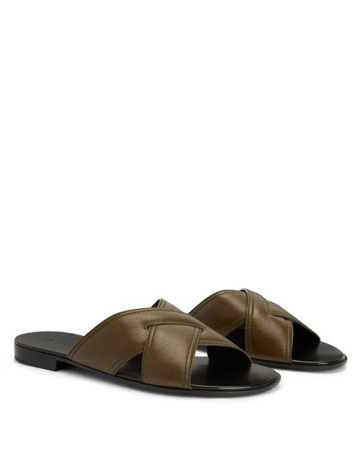 Giuseppe Zanotti Green Sandals for men