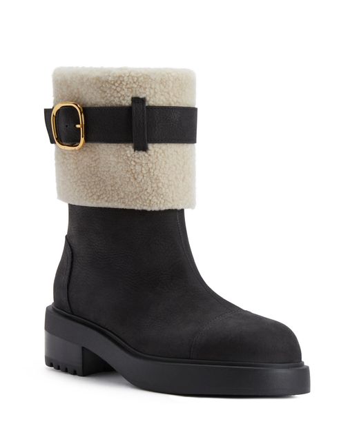 Giuseppe Zanotti Black Courmayeur Boot for men