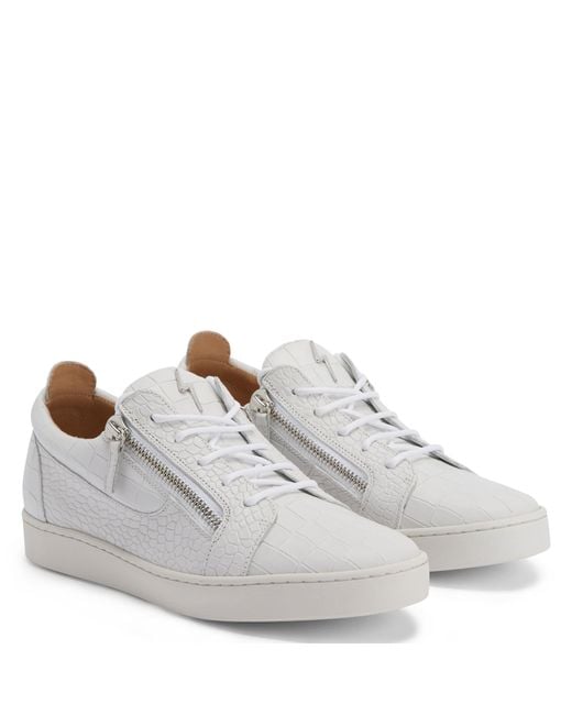 Giuseppe Zanotti White Frankie for men