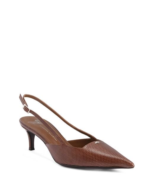 Giuseppe Zanotti Brown Florieene 50