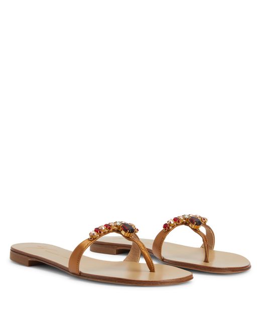 Giuseppe Zanotti Brown KATISHA