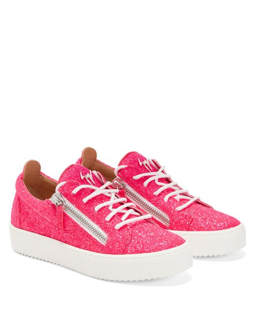 Giuseppe Zanotti Pink Gail Glitter