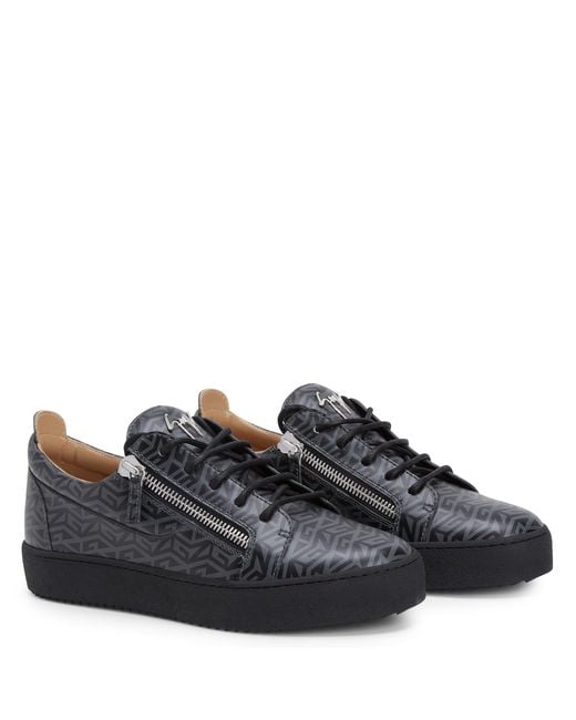 Giuseppe Zanotti Black Frankie Monogram for men