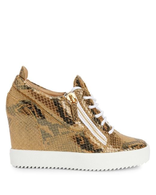 Giuseppe Zanotti Brown Addy Wedge