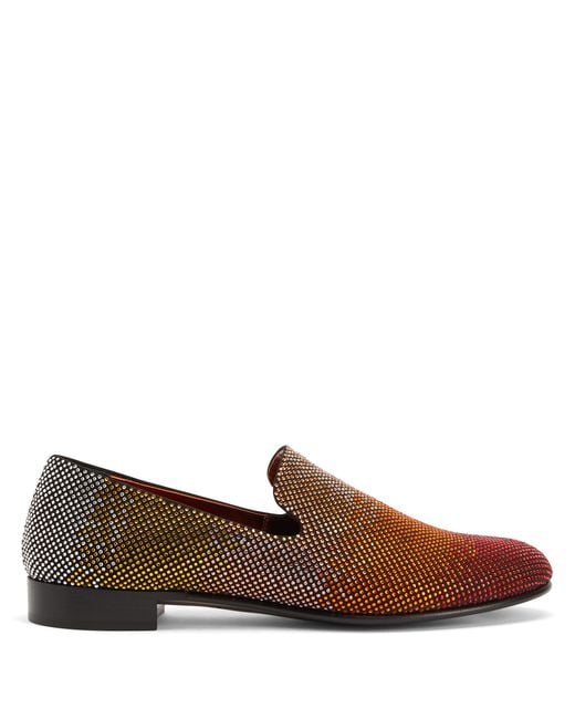 Giuseppe Zanotti Brown Lewis Sparkle for men