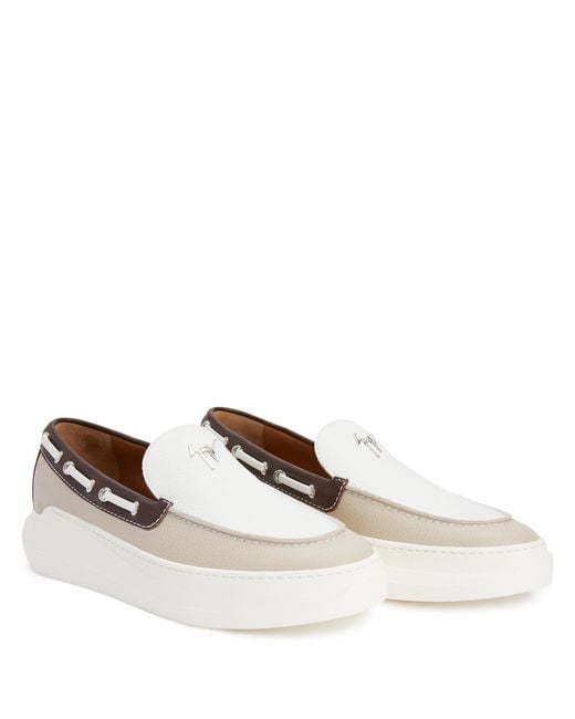 Giuseppe Zanotti White Conley String for men