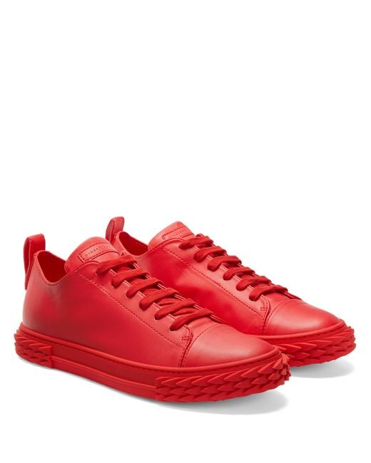 Giuseppe Zanotti Red Ecoblabber for men