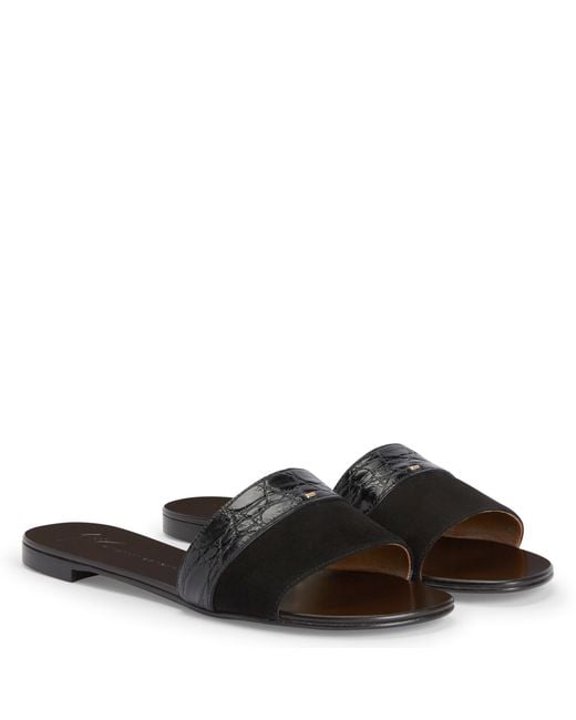 Giuseppe Zanotti Black Roose