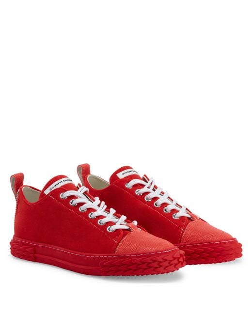 Giuseppe Zanotti Red Blabber for men