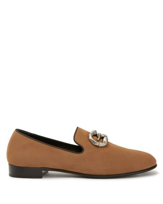 Giuseppe Zanotti Brown Leopoldino for men