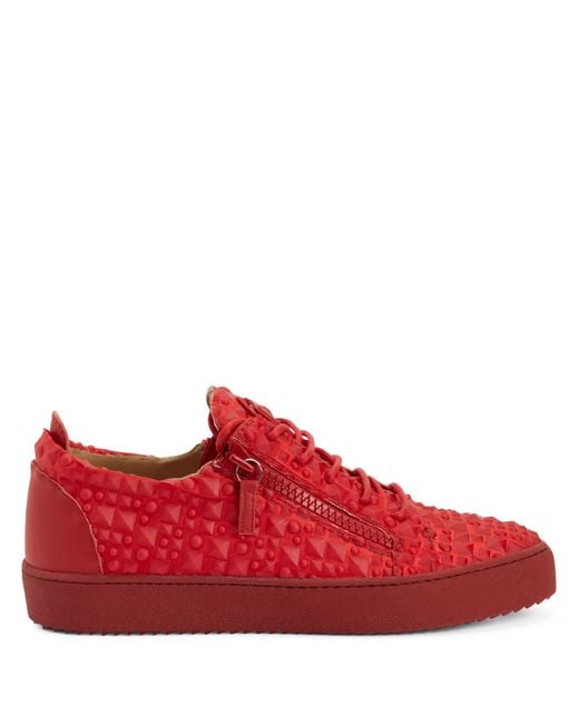 Giuseppe Zanotti Men's Red Frankie