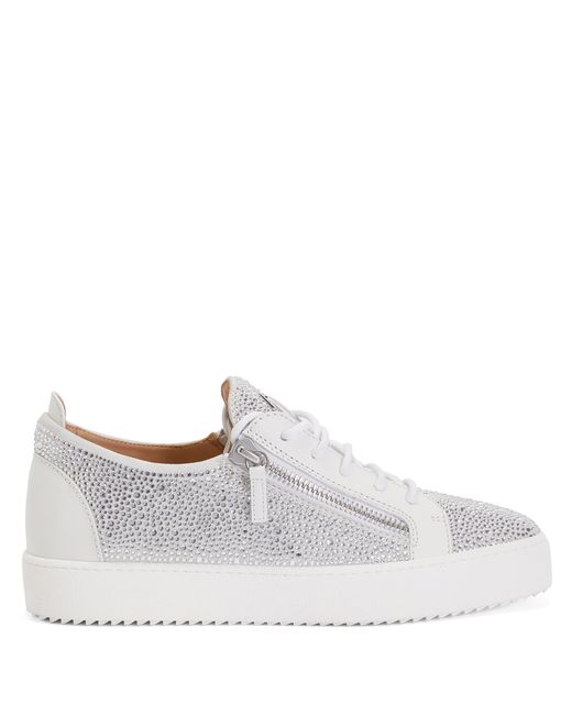 Giuseppe Zanotti White Frankie for men