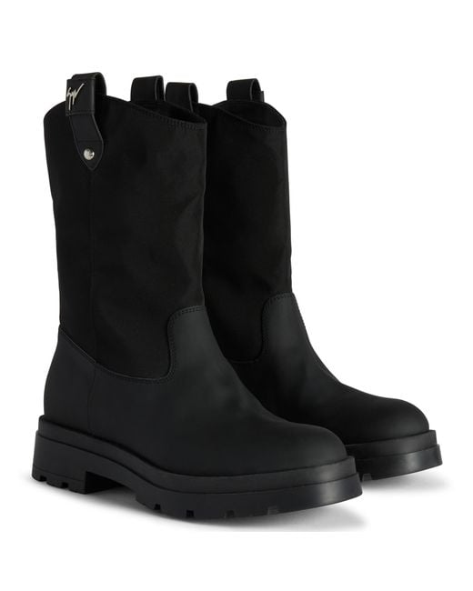 Giuseppe Zanotti Black Aldrien for men