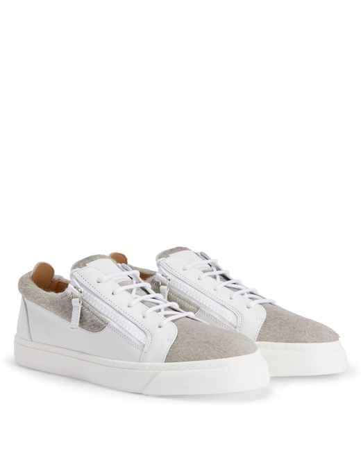 Giuseppe Zanotti White Frankie for men