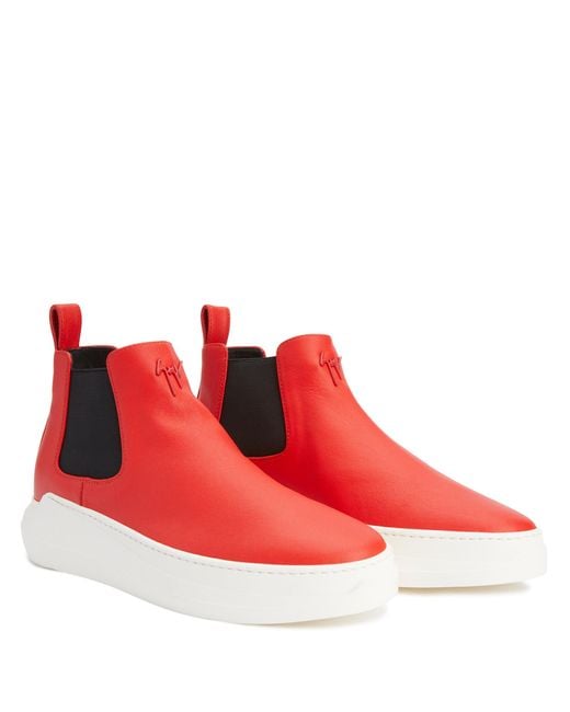 Giuseppe Zanotti Red Conley High for men