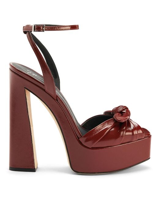 Giuseppe Zanotti Red Gabriiela Wedge
