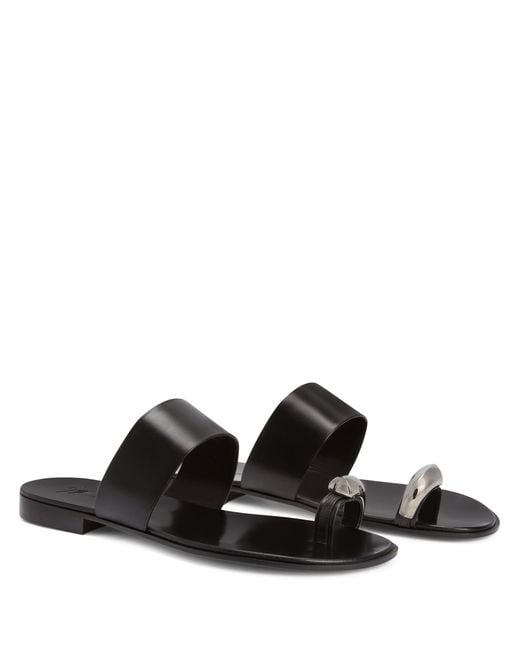 Tongs Giuseppe Zanotti pour homme en coloris Black