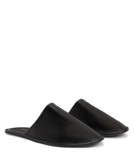 Giuseppe Zanotti Black Clermond Slippers for men