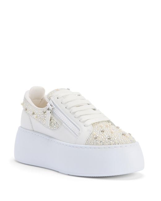 Giuseppe Zanotti White Gz94 Maxi