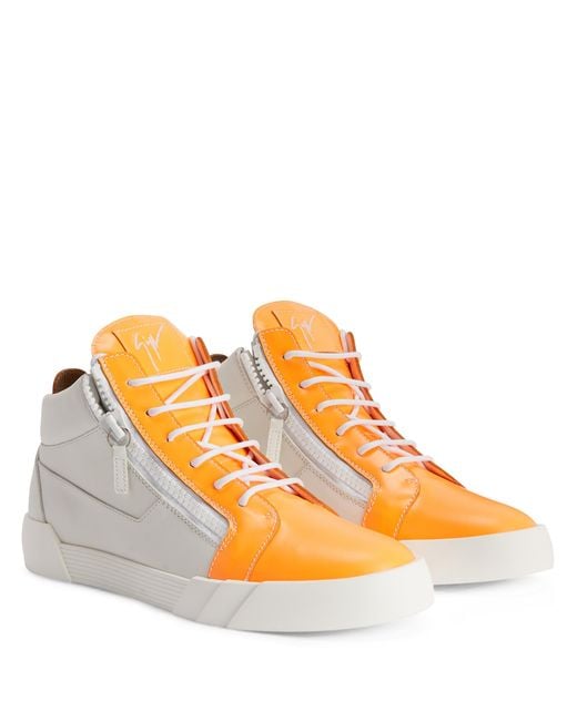 Giuseppe Zanotti Brown The Shark 5.0 Mid for men