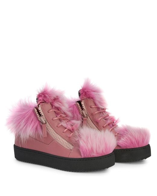 Giuseppe Zanotti Pink Marlena Winter