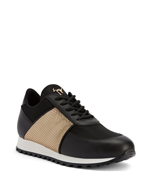 Giuseppe Zanotti Black Elio Cristal for men