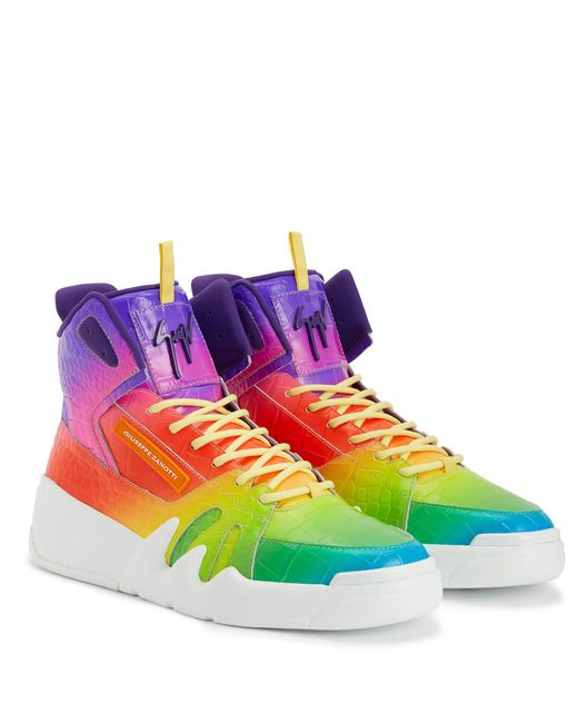 Giuseppe Zanotti Blue Talon Rnbw for men