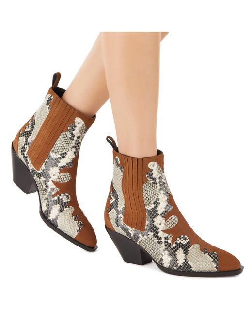 Giuseppe Zanotti Brown Helena Boot