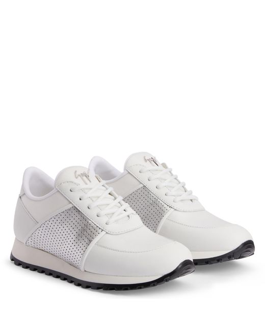 Giuseppe Zanotti White Jimi Running