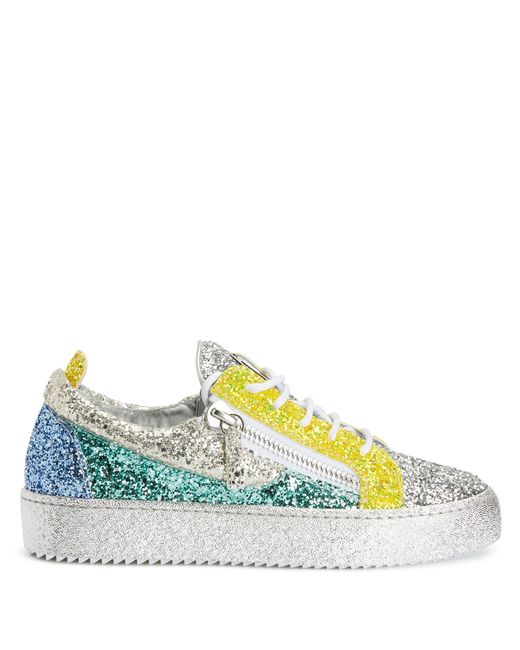 Giuseppe Zanotti Yellow Gail Glitter
