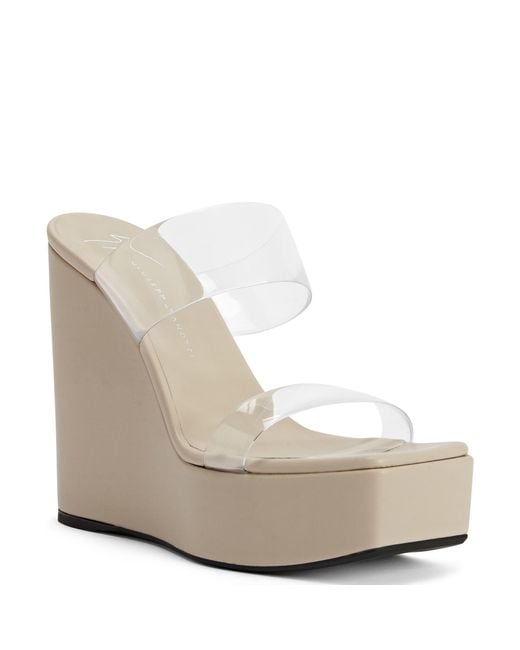 MEISSA PLEXI di Giuseppe Zanotti in White