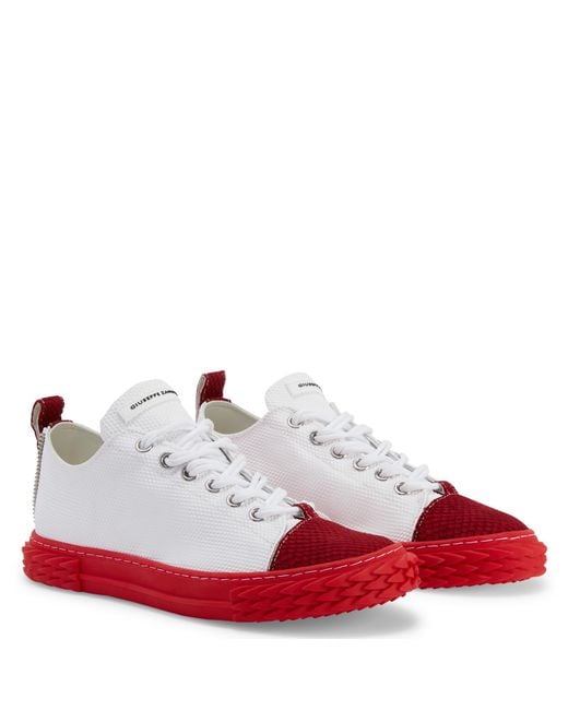 Giuseppe Zanotti White Blabber for men
