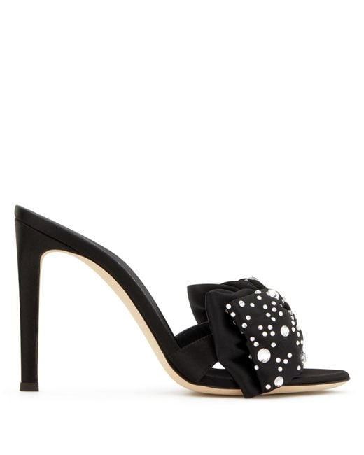 Giuseppe Zanotti Black Hanna Crystal