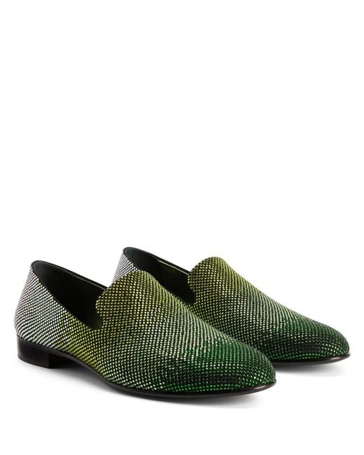 Giuseppe Zanotti LEWIS SPARKLE in Green für Herren