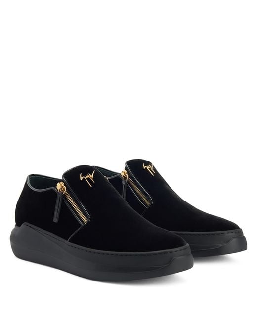 Giuseppe Zanotti CONLEY ZIP in Blue für Herren