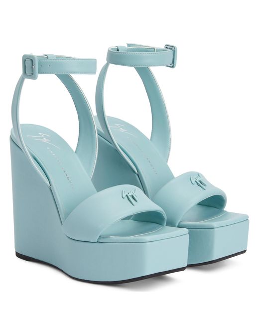 Giuseppe Zanotti Blue Meissa Strap
