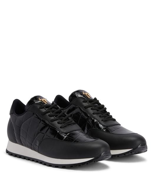 Giuseppe Zanotti Black Jimi Running for men
