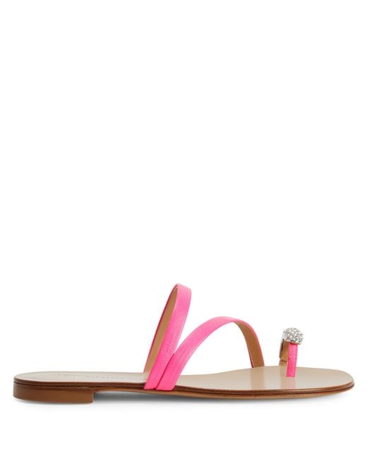 Giuseppe Zanotti Pink Hillary Ring