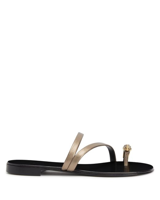 Giuseppe Zanotti Black Febe Snake