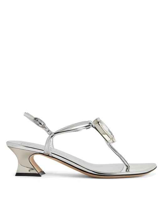 Giuseppe Zanotti Metallic Anthonia