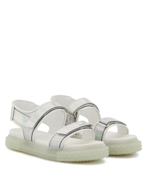 Giuseppe Zanotti White Blabber Gummy for men