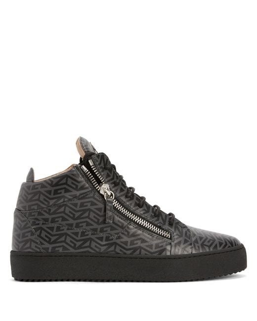 Giuseppe Zanotti Brown Kriss Monogram for men