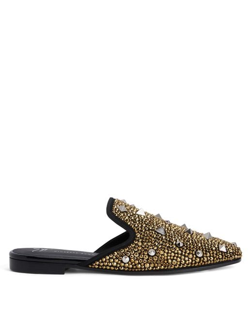 Giuseppe Zanotti Multicolor Encrusted Elsa