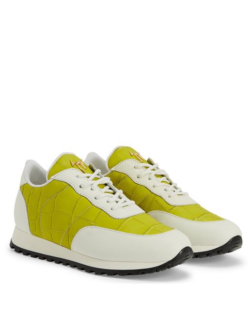 Giuseppe Zanotti Yellow Jimi Running