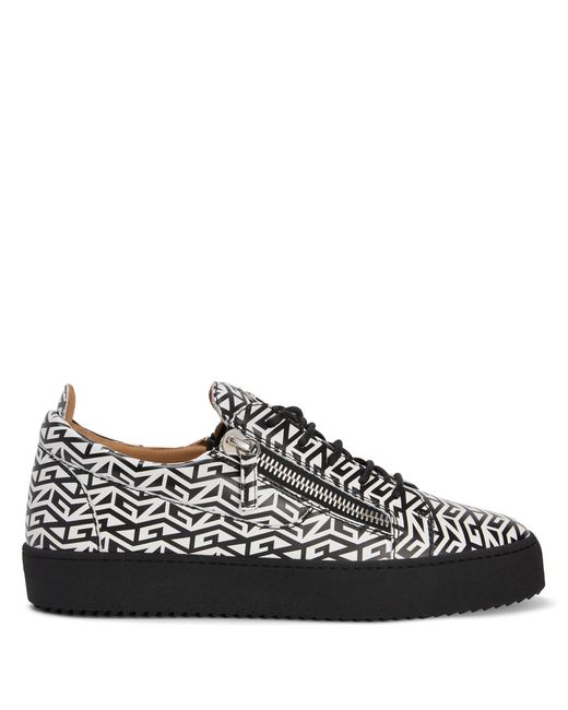 Giuseppe Zanotti Black Frankie Monogram for men