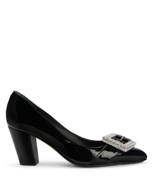Giuseppe Zanotti Black Miss Buckle